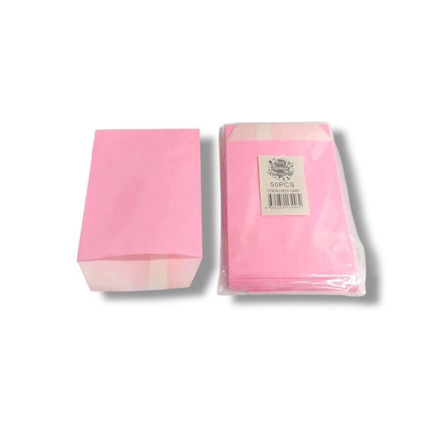 İTHAL ZARF POŞET 10*15 PEMBE 50 LI