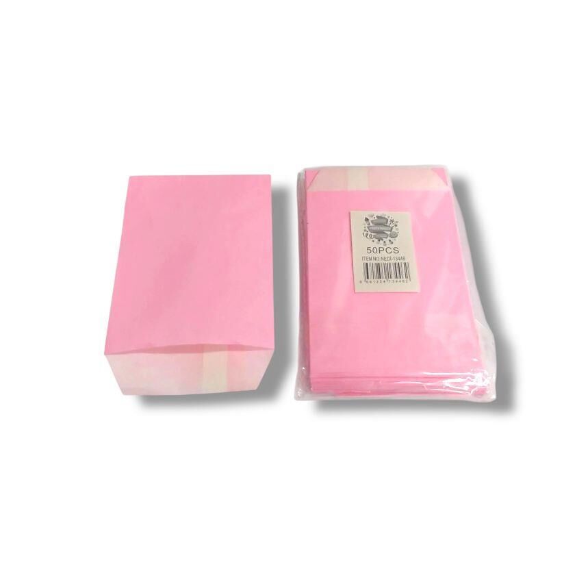 İTHAL ZARF POŞET 10*15 PEMBE 50 LI