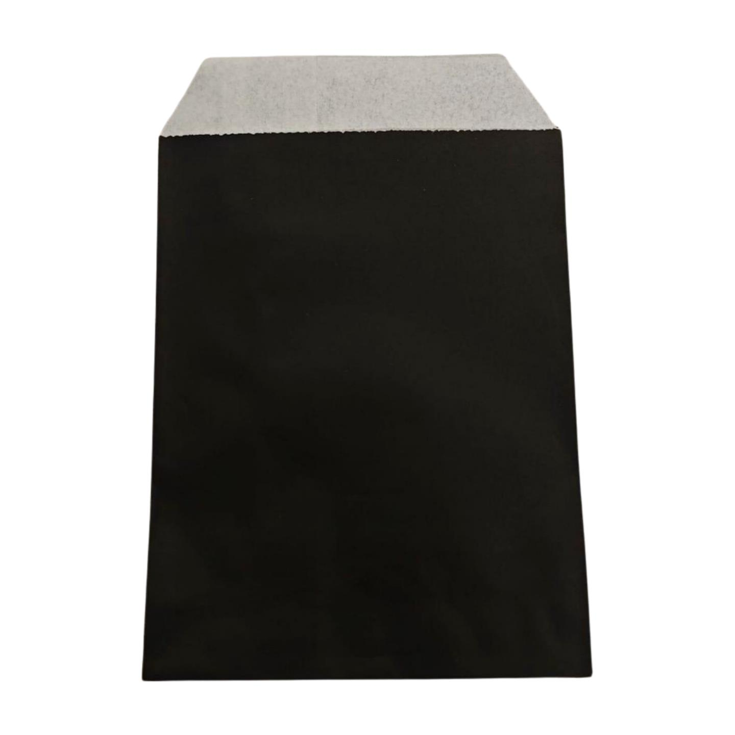 İTHAL ZARF POŞET 10*15 SİYAH 50 LI