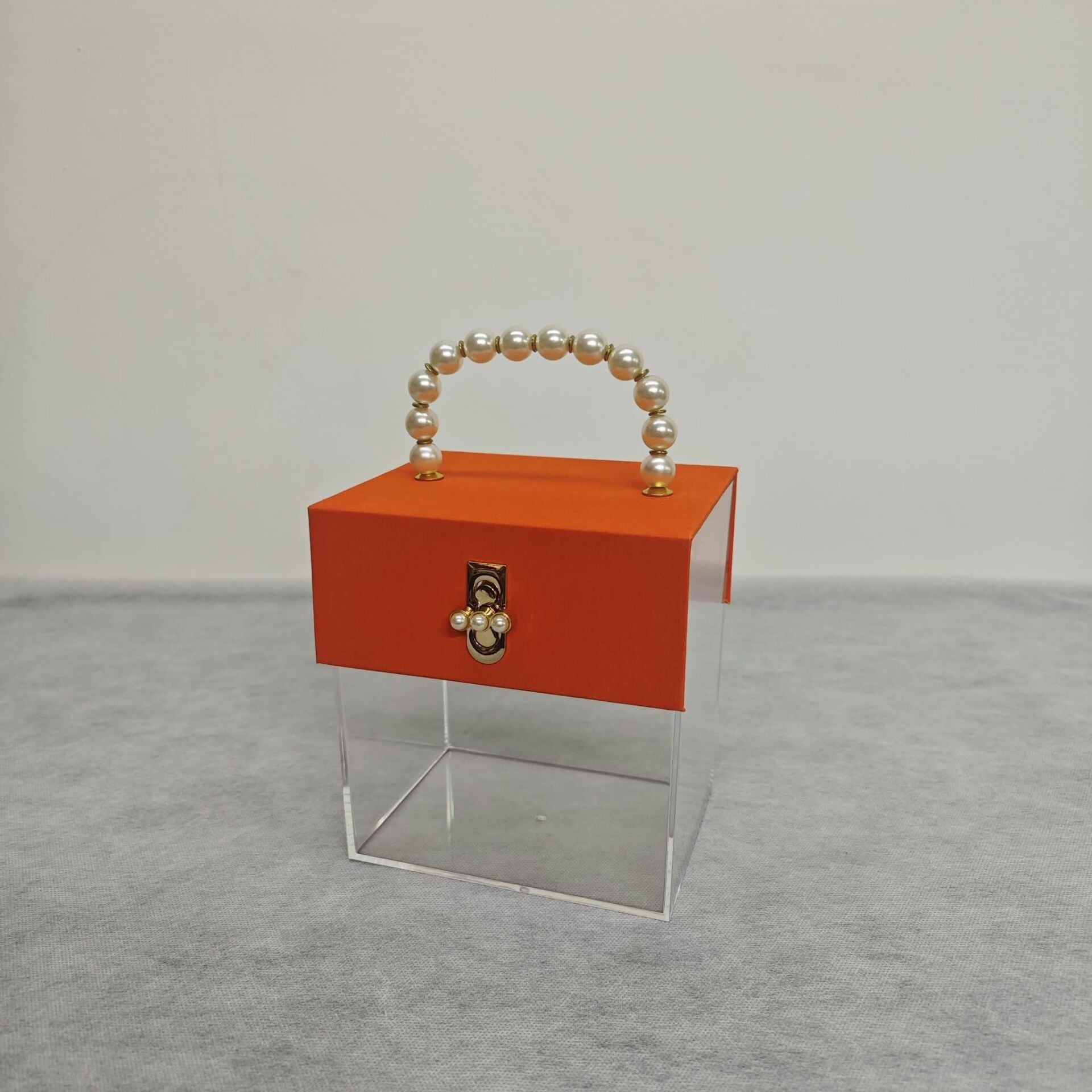 ÇANTA PLEKSİ TURUNCU 16*12*17 CM