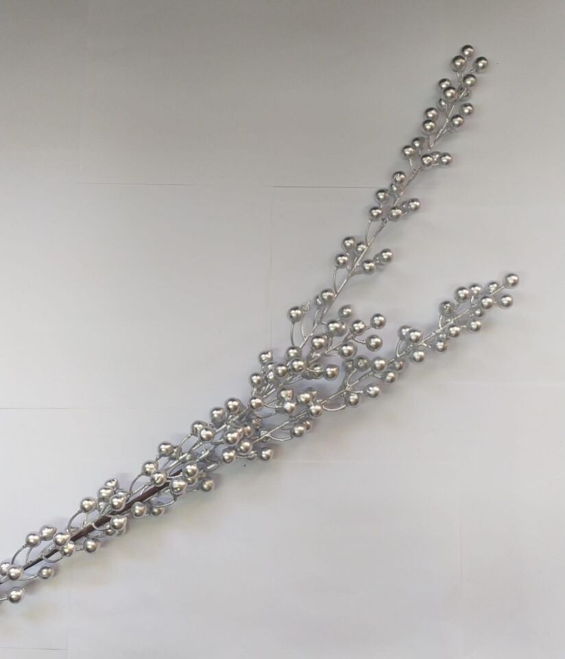 KOKİNA GÜMÜŞ BÜYÜK BOY ÇİFT DALLI 82 CM