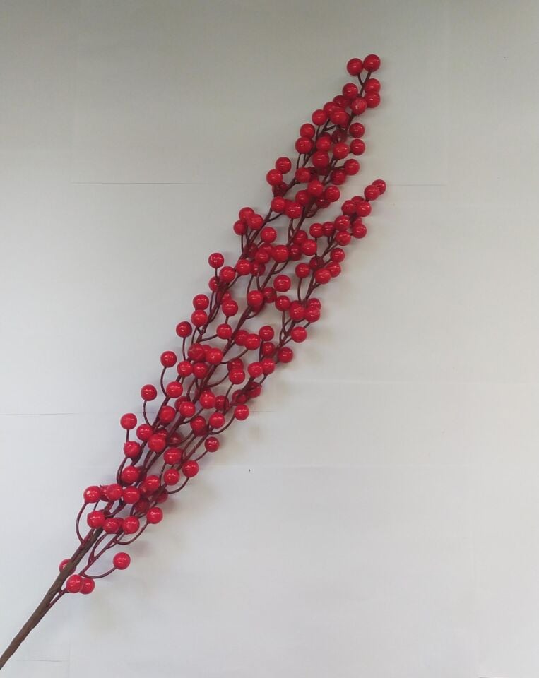 KOKİNA KIRMIZI BÜYÜK BOY ÇİFT DALLI 82 CM