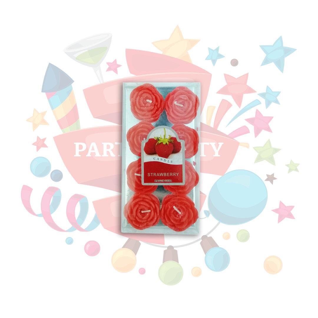 MUM GÜL KARTELA 8 Lİ KIRMIZI