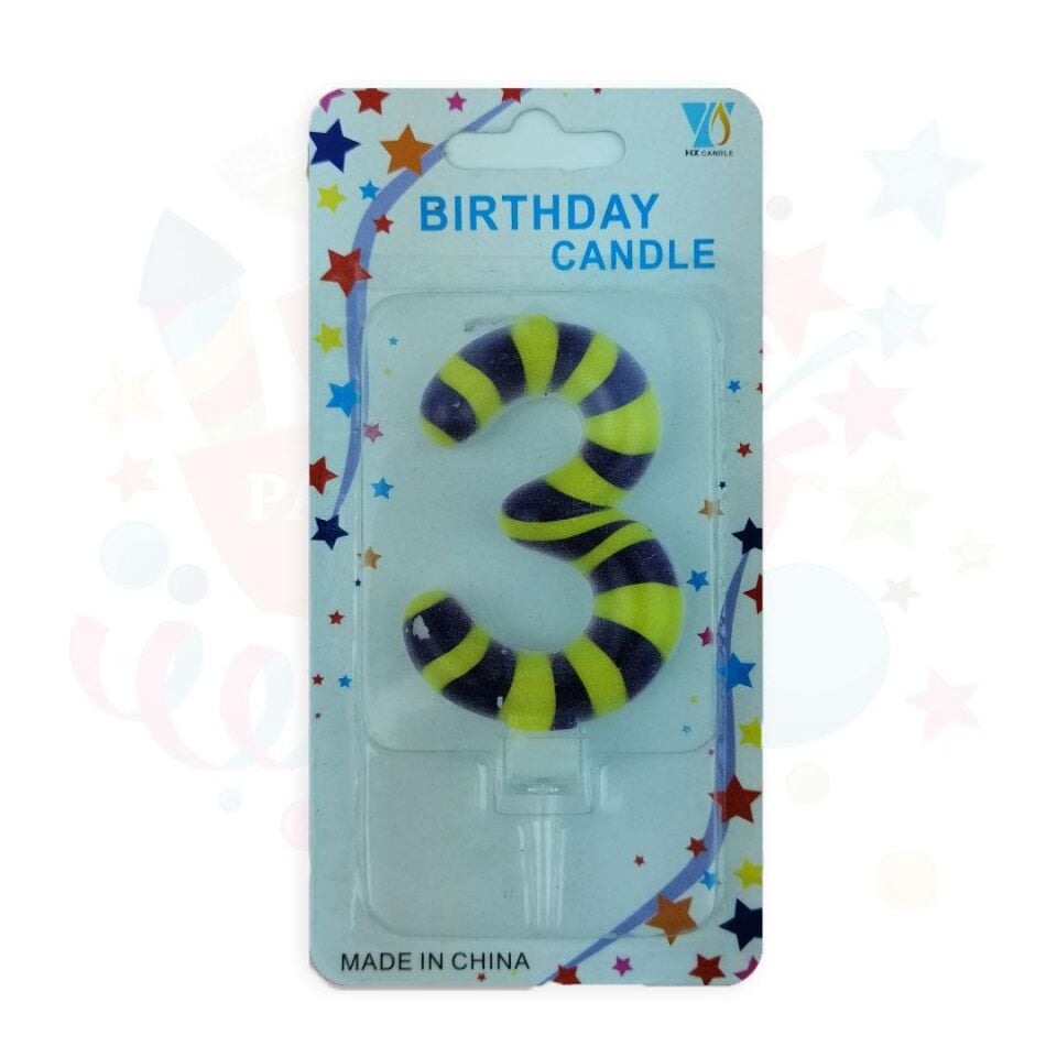 MUM RAKAM SARI LACİVERT 3