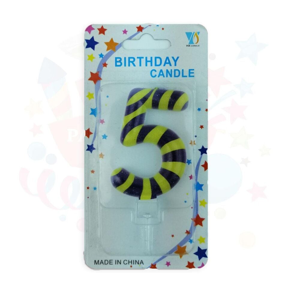 MUM RAKAM SARI LACİVERT 5