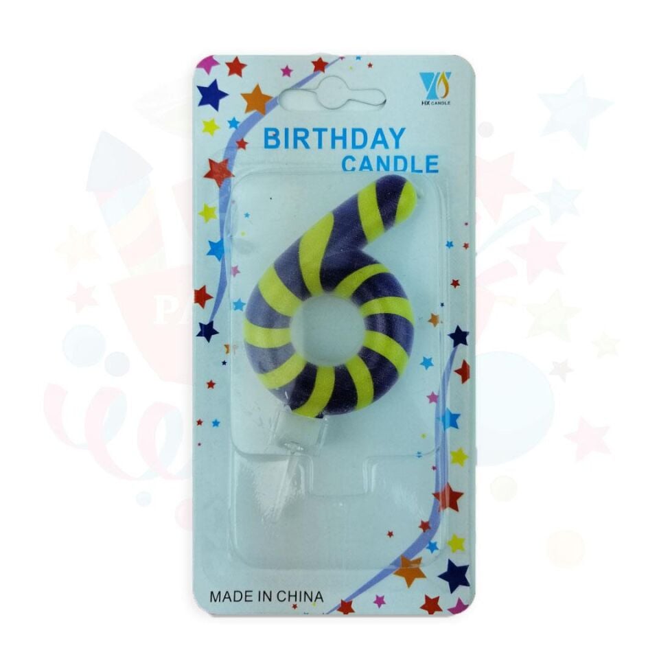 MUM RAKAM SARI LACİVERT 6