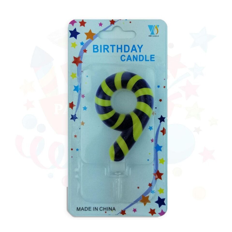 MUM RAKAM SARI LACİVERT 9