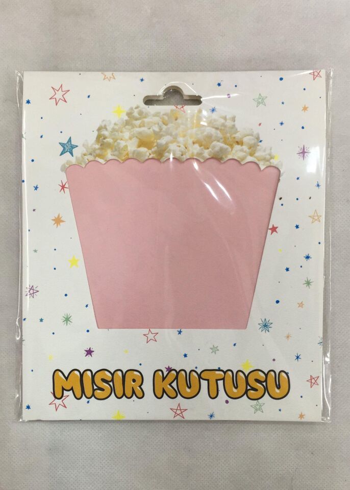MISIR KUTUSU 8 Lİ MAKARON PEMBE