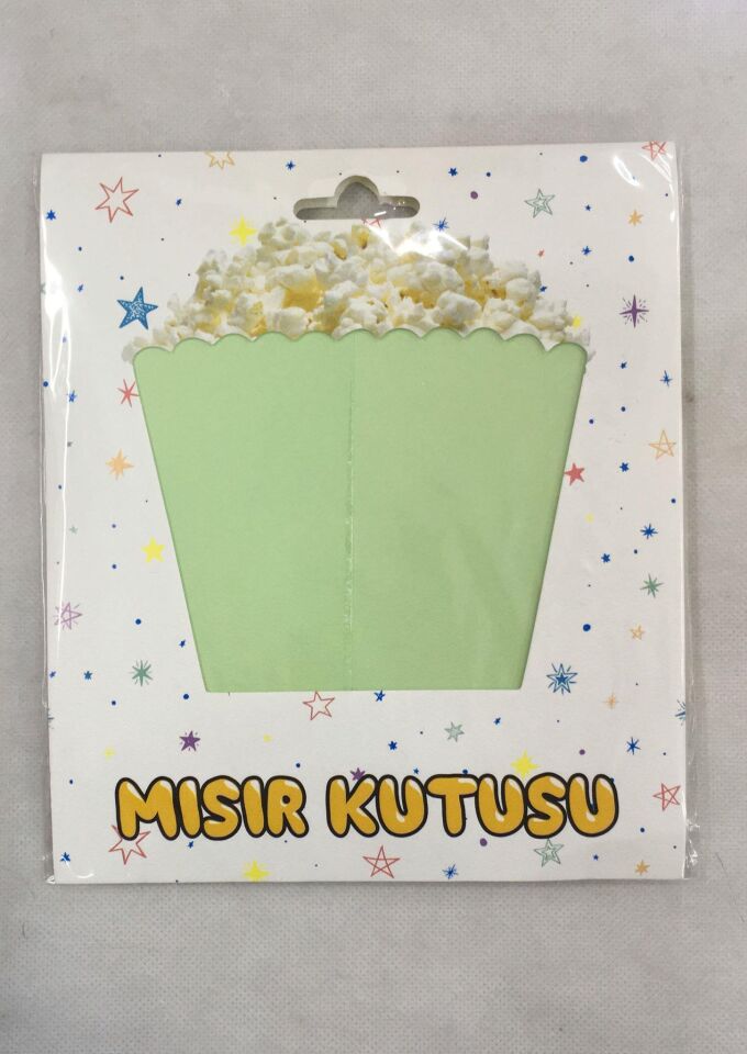 MISIR KUTUSU 8 Lİ MAKARON YEŞİL