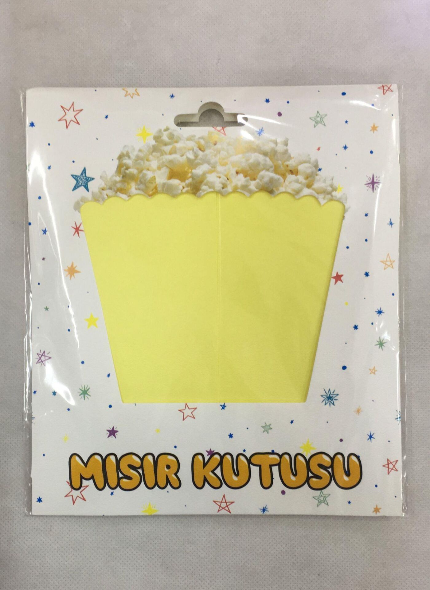 MISIR KUTUSU 8 Lİ MAKARON SARI