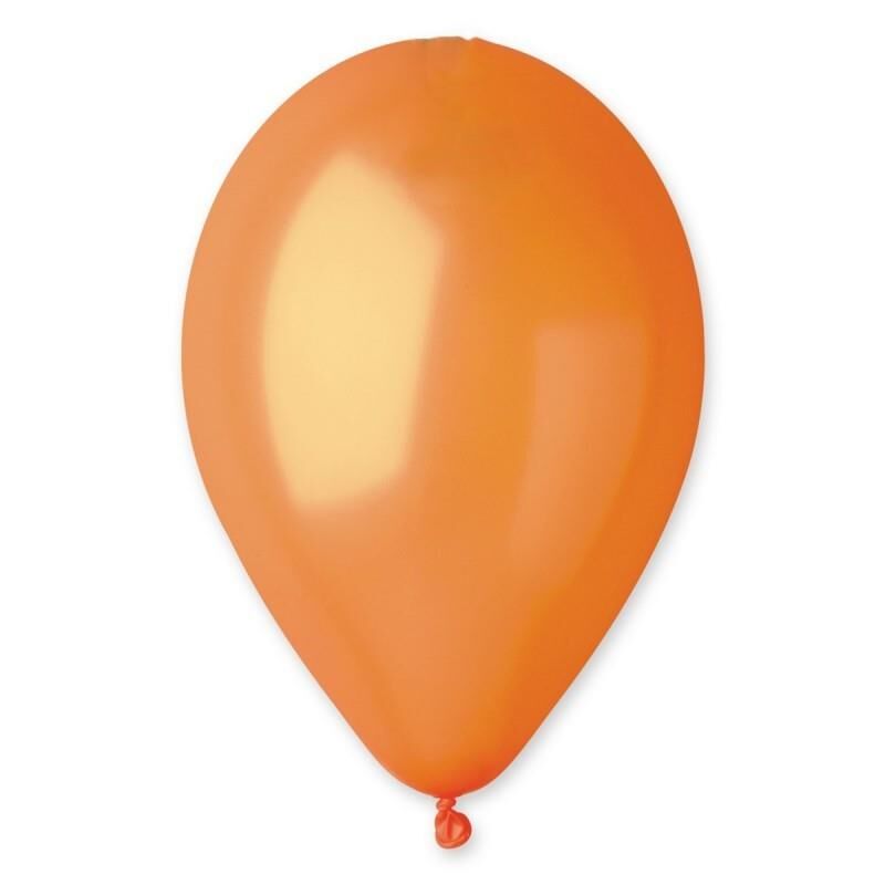 BALON METALİK GEMAR 100'LÜ TURUNCU