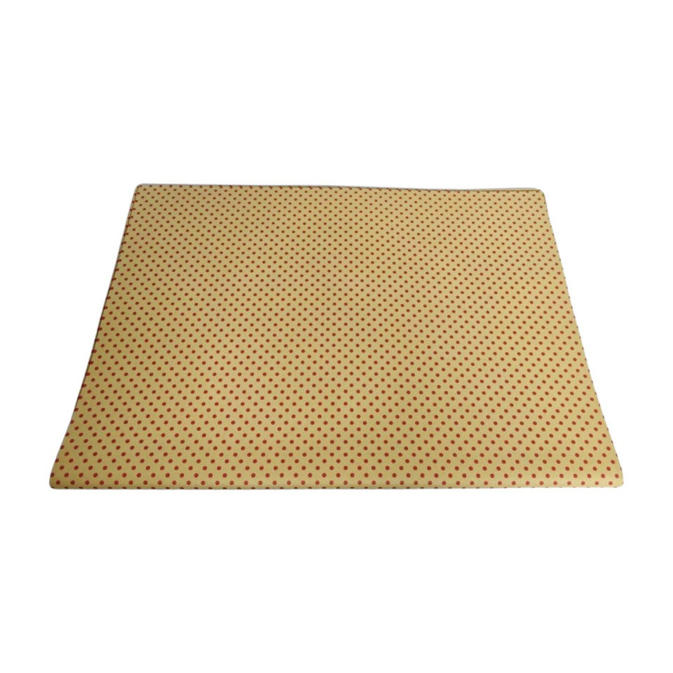 KUŞE KAĞIT 70*100 KRAFT KÜÇÜK KIRMIZI PUANLI 50 Lİ