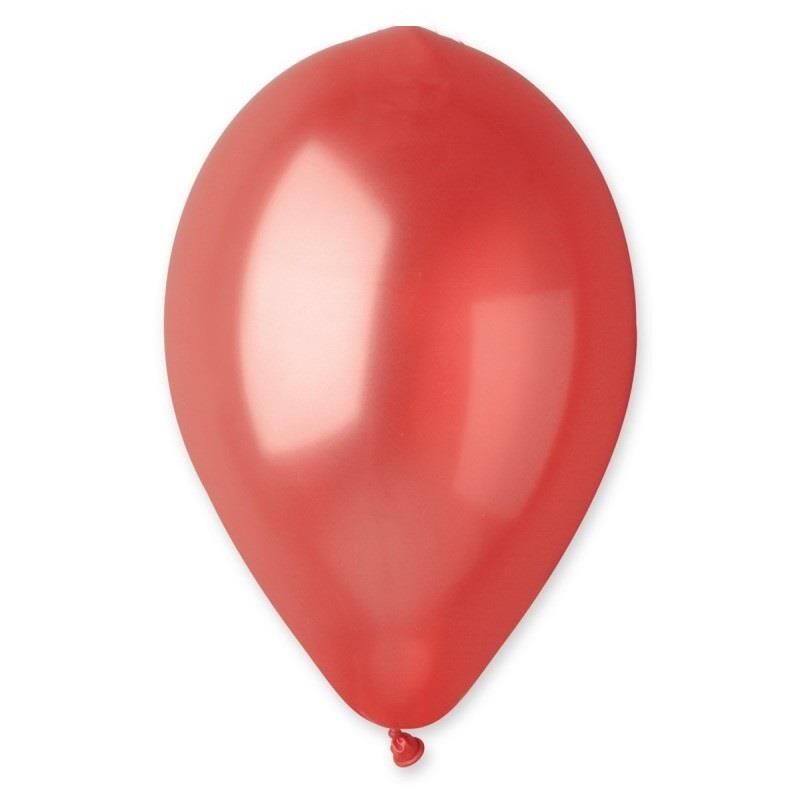 BALON METALİK GEMAR 100'LÜ KIRMIZI