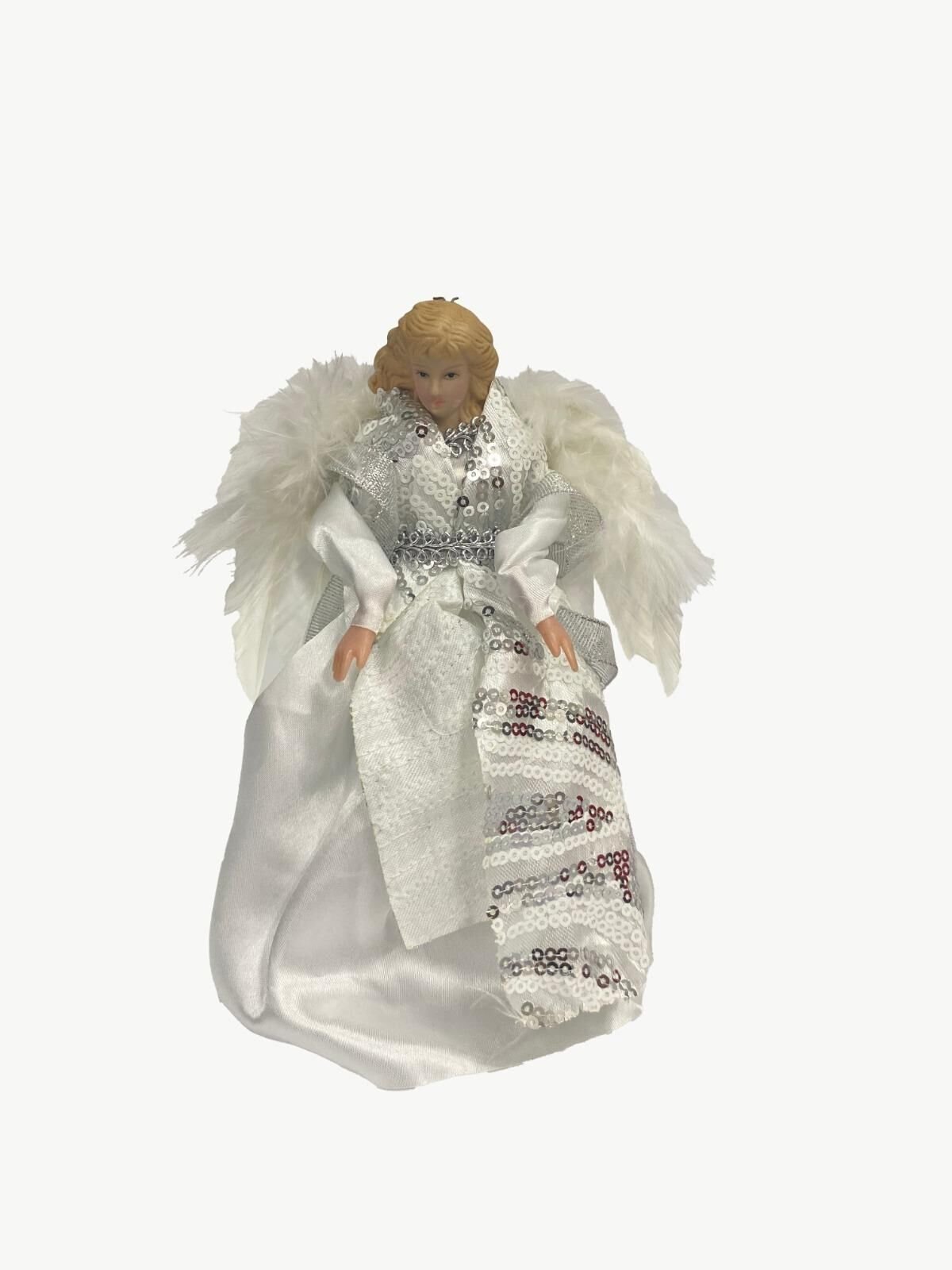 NOEL DEKO. MELEK ÇAM TEPELİĞİ VE SÜSÜ 17CM GÜMÜŞ