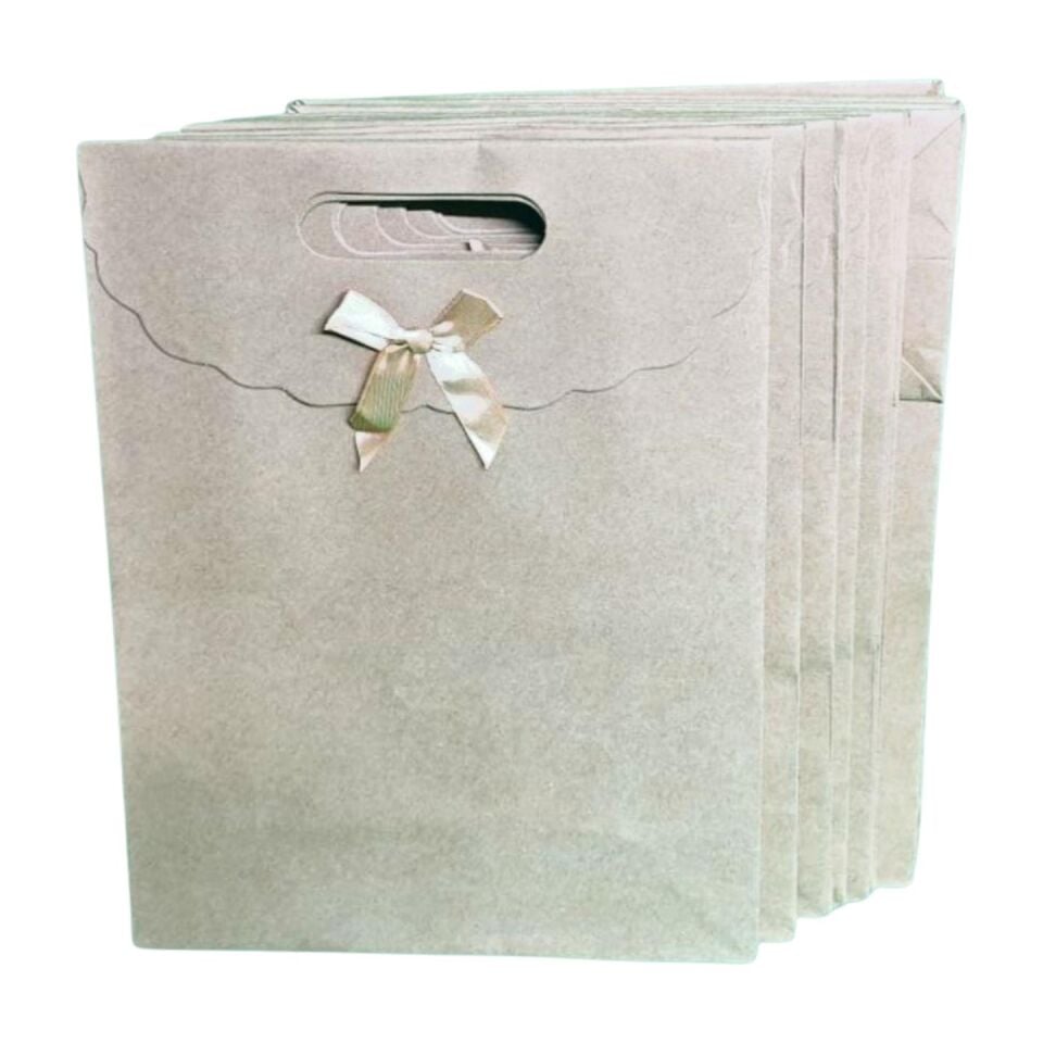 ÇANTA KARTON İTH. CIRTLI  KRAFT  24*12*31 12 Lİ