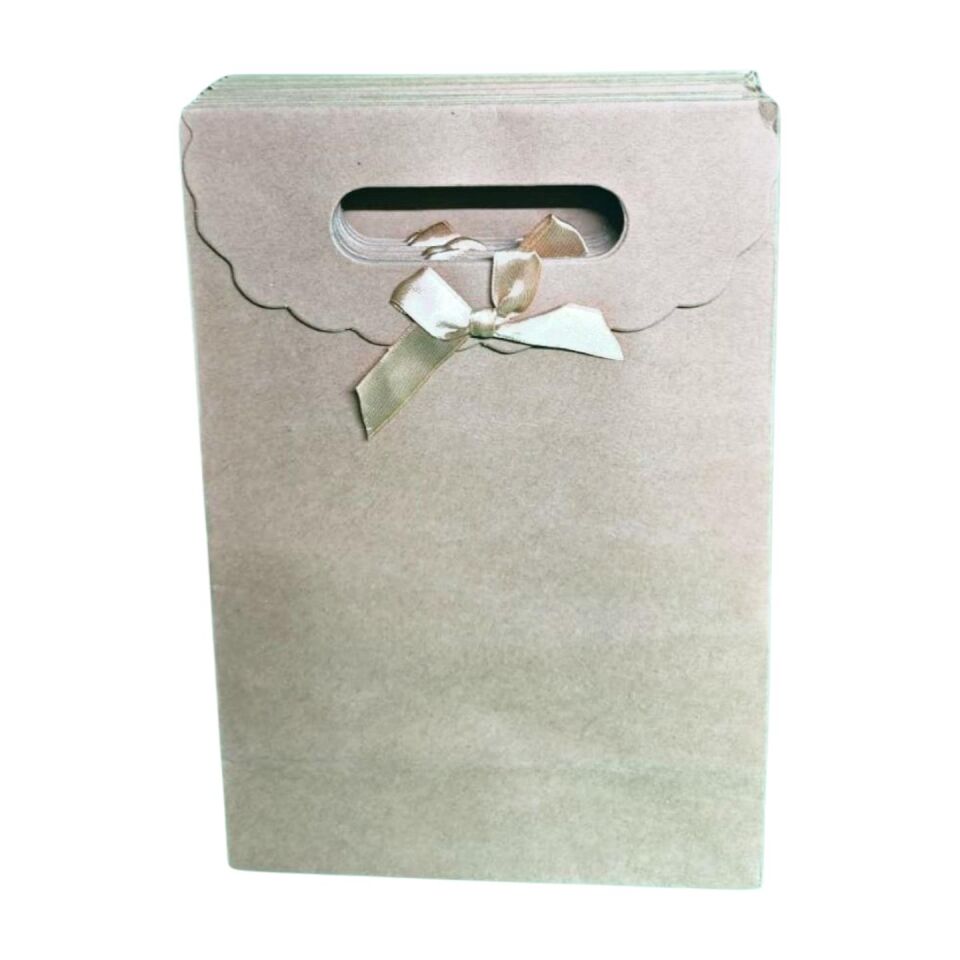 ÇANTA KARTON İTH. CIRTLI KRAFT  19*9*27 12 Lİ