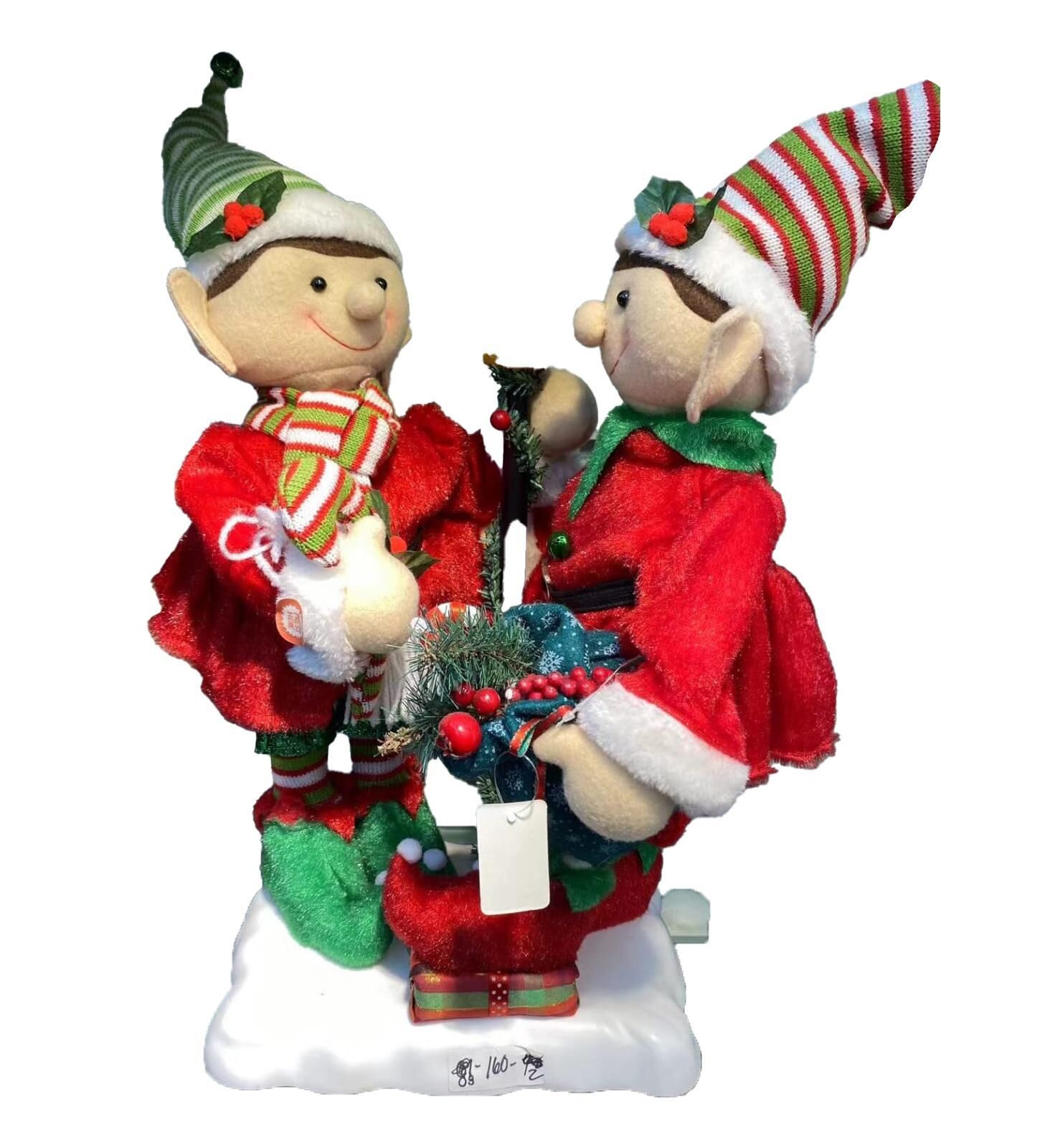 NOEL DEKO AŞIK ELFLER IŞIKLI MÜZİKLİ HAREKETLİ 50C