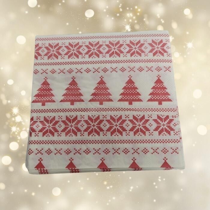 PEÇETE ÇAM AĞACI DESENLİ