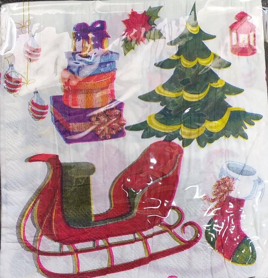 PEÇETE NOEL DESENLİ