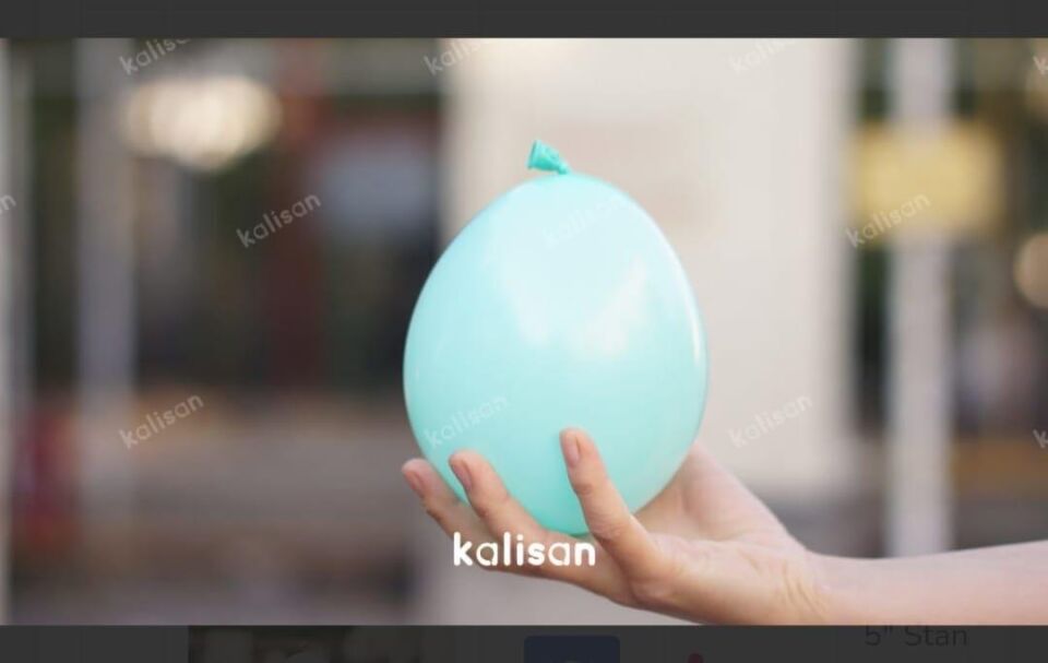 BALON 5'' SEA GREEN(DENİZ YEŞİLİ)100 LÜ KALİSAN