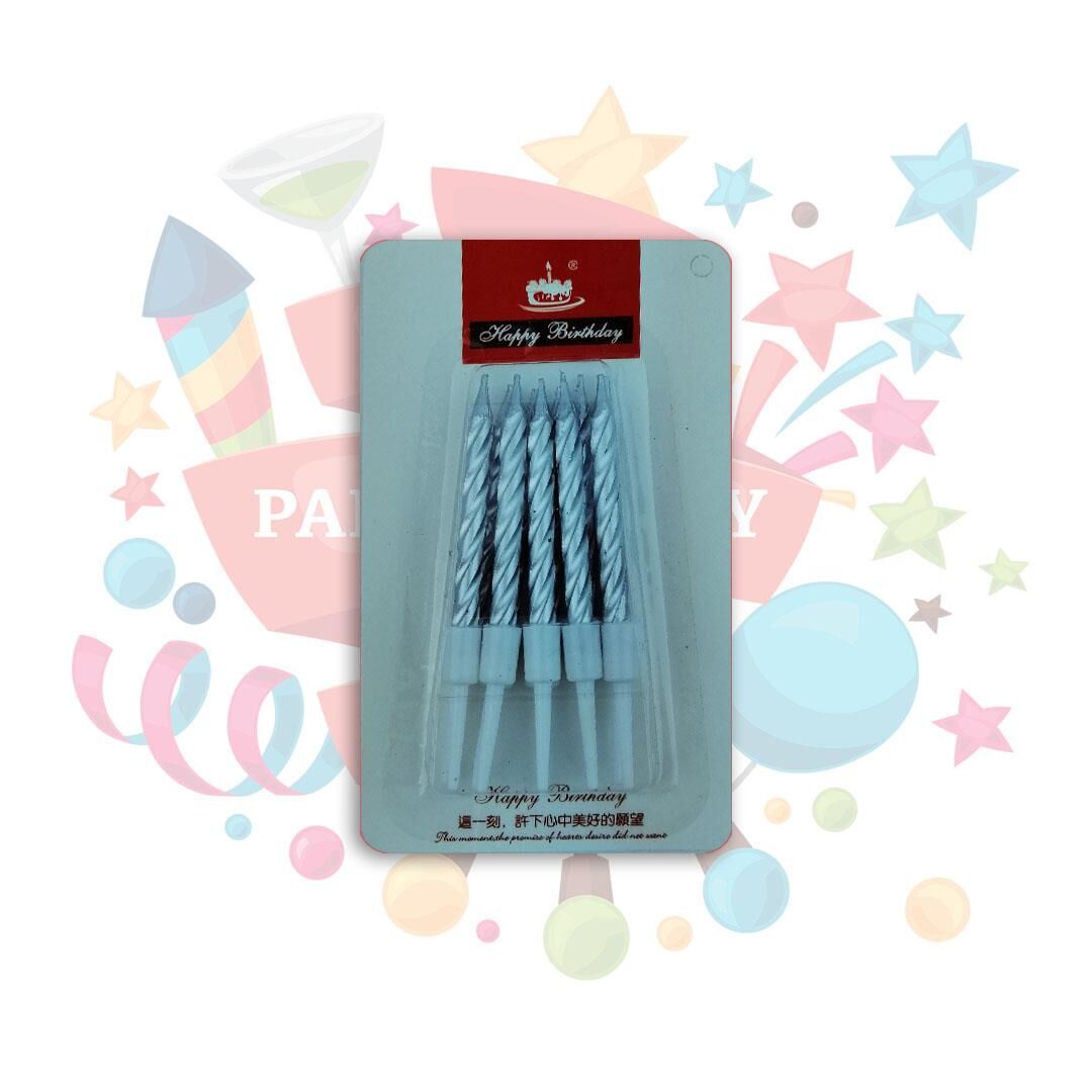 MUM BURGULU 8 CM 10 LU PK GÜMÜŞ