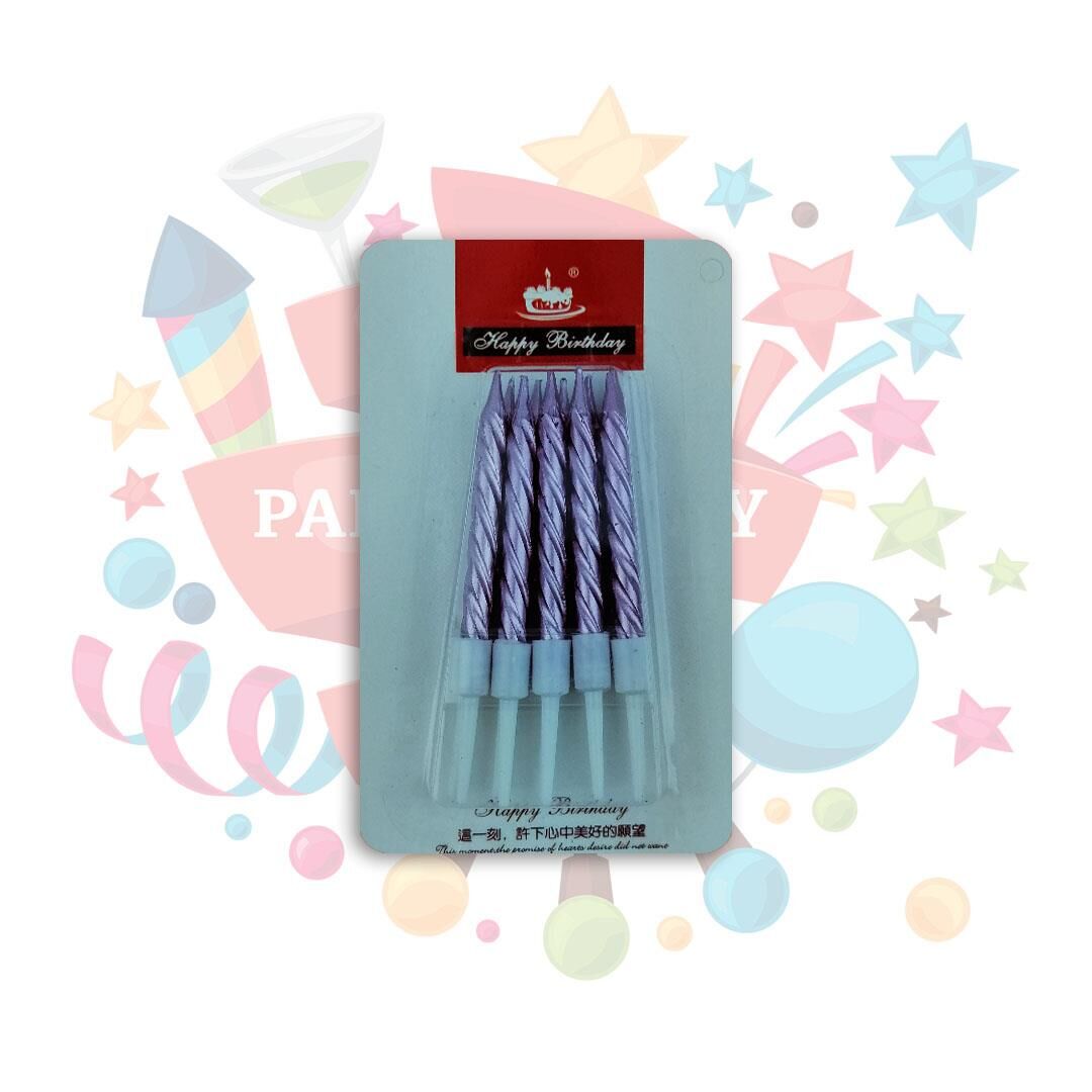 MUM BURGULU 8 CM 10 LU PK PEMBE