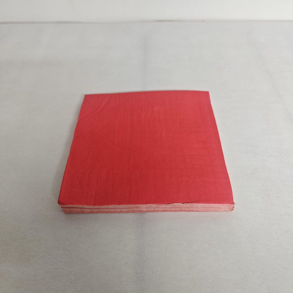 PEÇETE DÜZ KIRMIZI 40*40