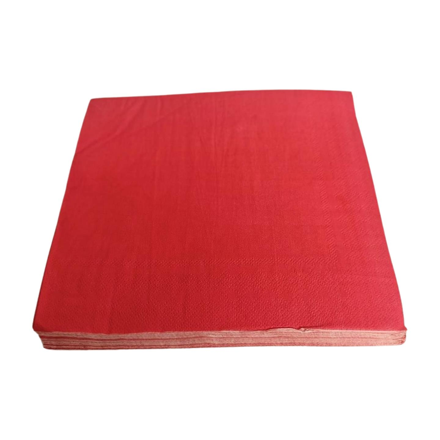 PEÇETE DÜZ KIRMIZI 40*40