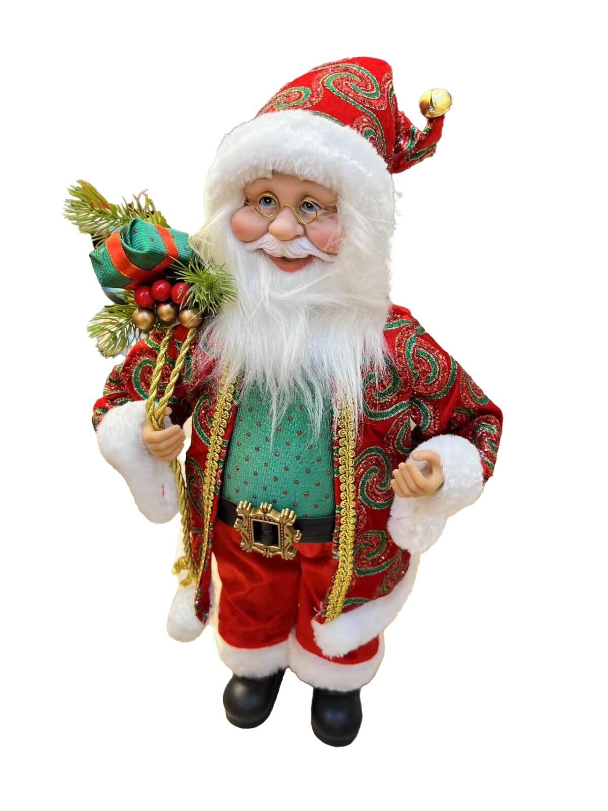 NOEL DEKORASYON LÜX NOEL BABA MÜZİKSİZ 45CM