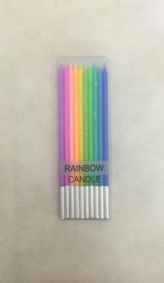 MUM İNCE ÇUBUK  14 CM 8 Lİ  PK MAKARON KARIŞIK