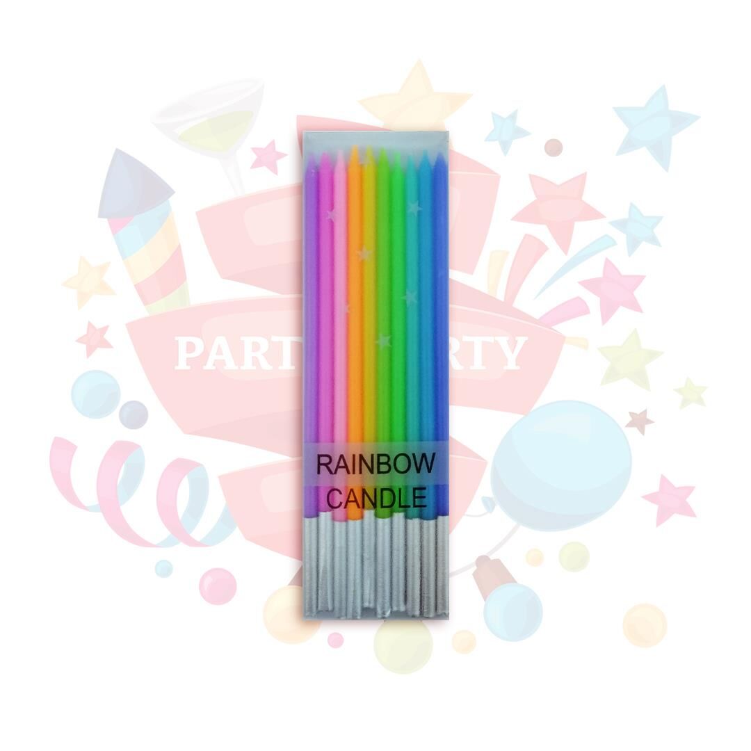 MUM İNCE ÇUBUK  14 CM 8 Lİ  PK MAKARON KARIŞIK