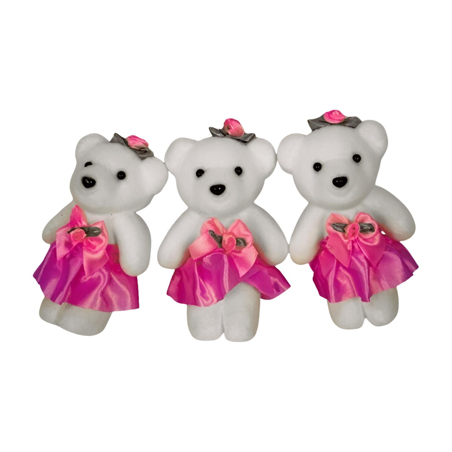 AYICIK FLOK ETEKLİ PEMBE 11 CM 10 LU