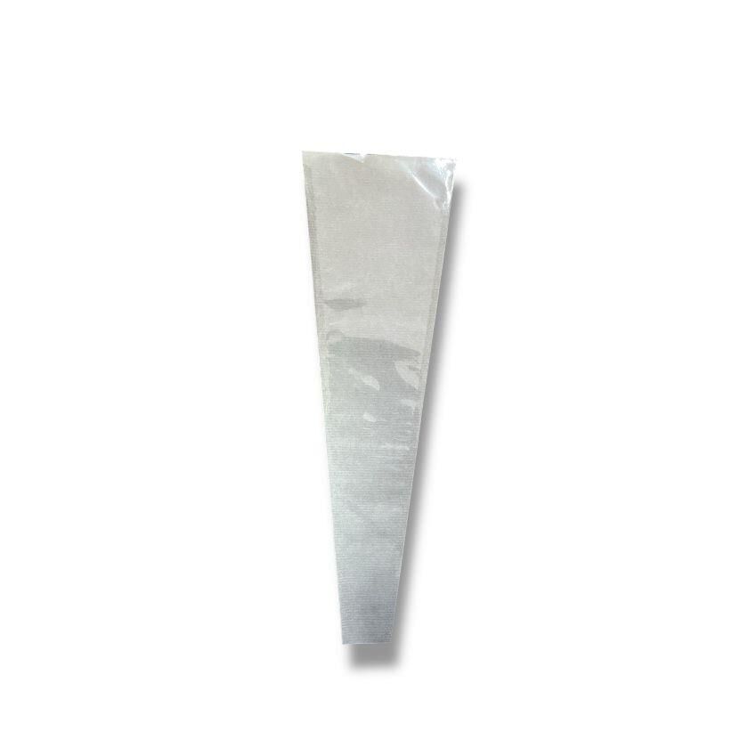 TEK GÜLLÜK OPP+KRAFT ÜÇGEN BEYAZ 12,5*4*40 30 LU