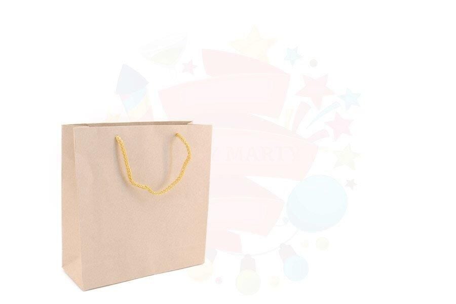 ÇANTA KRAFT İP SAPLI PASTANE BOYU (10 AD)