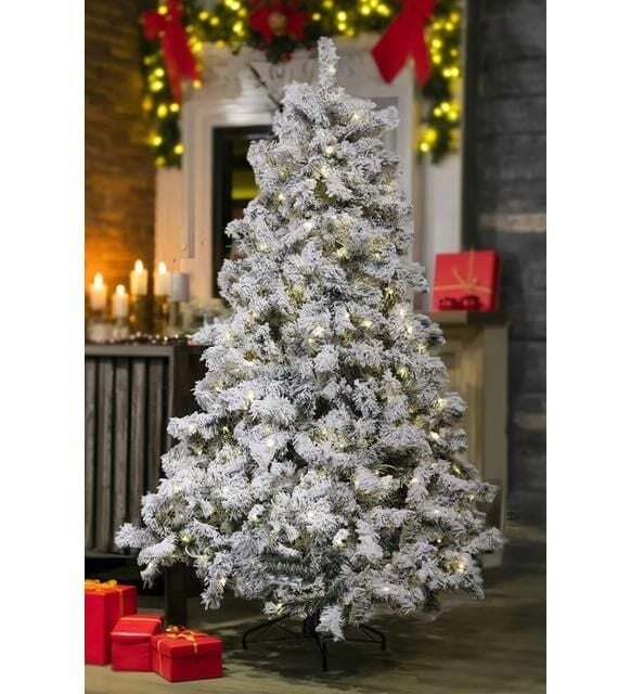 ÇAMAĞACI KARLI 129 LED IŞIKLI 894 DAL M.AYAK 180CM