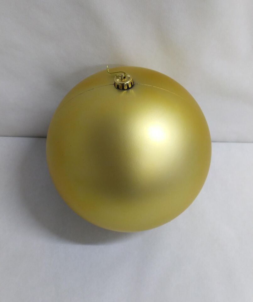 TOP SÜS 25 CM TEKLİ MAT ALTIN