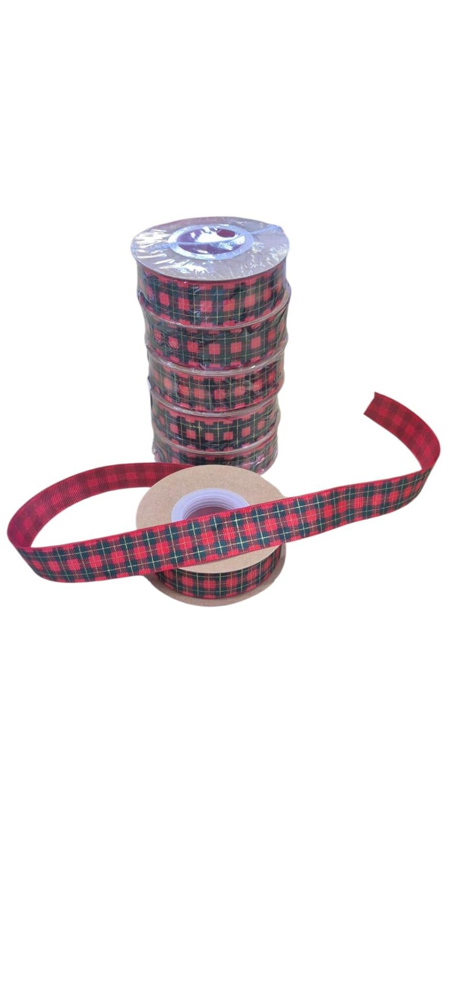 KURDELE SATEN YILBAŞI EKOSELİ 2,5 CM*18 M