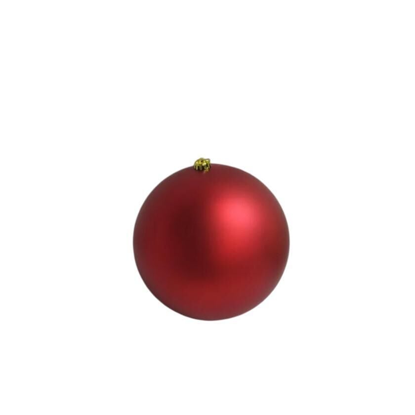 TOP SÜS 25 CM TEKLİ MAT KIRMIZI