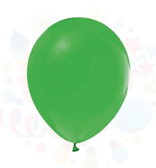 BALON DÜZ RENK YEŞİL 100'LÜ