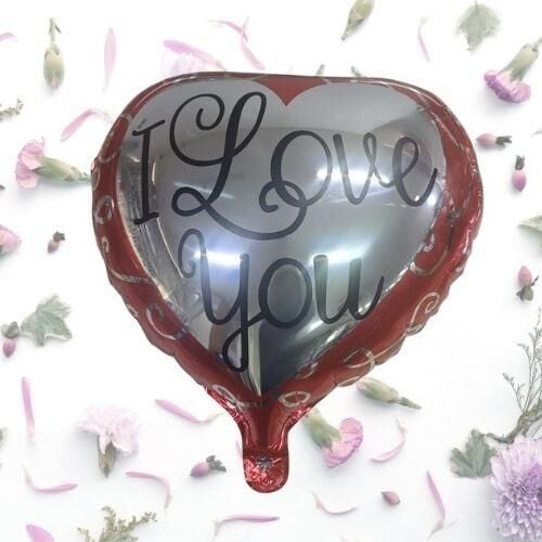 BALON FOLYO KALP 18'' I LOVE YOU BASKILI