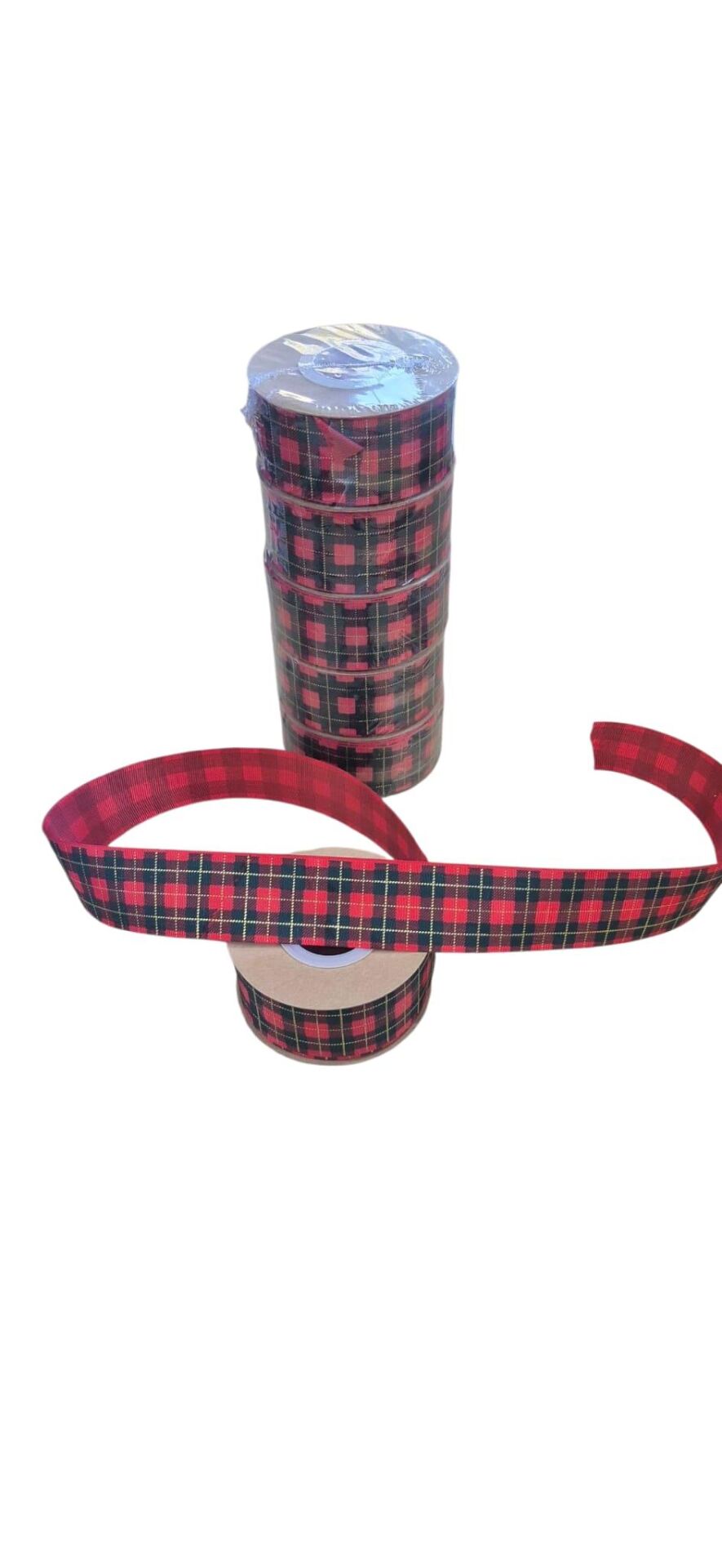 KURDELE SATEN YILBAŞI EKOSELİ 4 CM*18 M