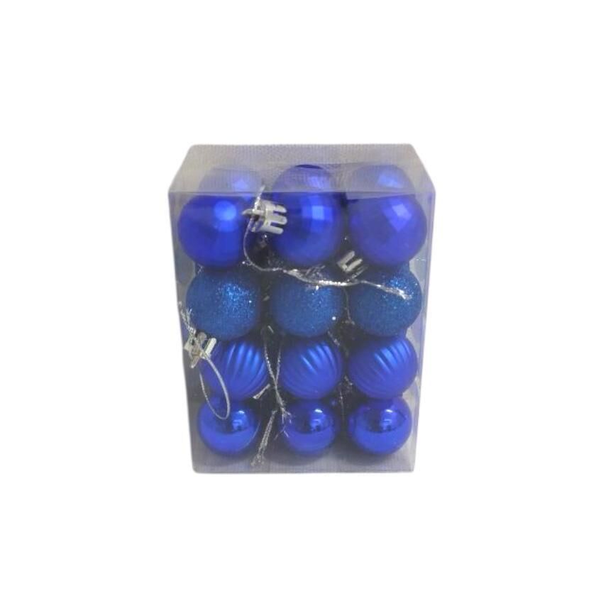 TOP SÜS 3 CM 24 LÜ MAVİ