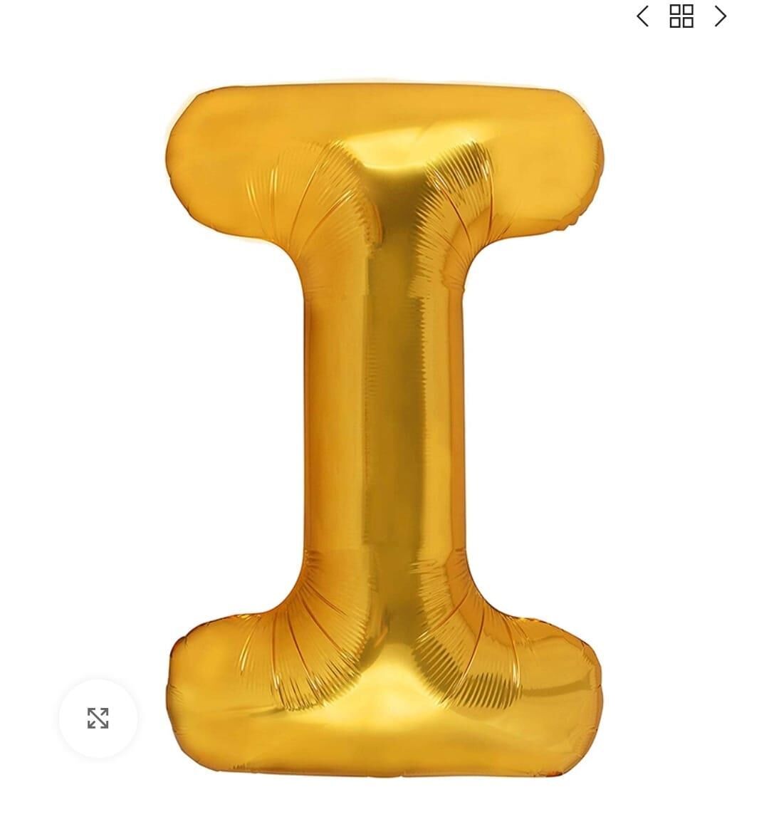 BALON FOLYO 40'' HARF ALTIN I GRABO