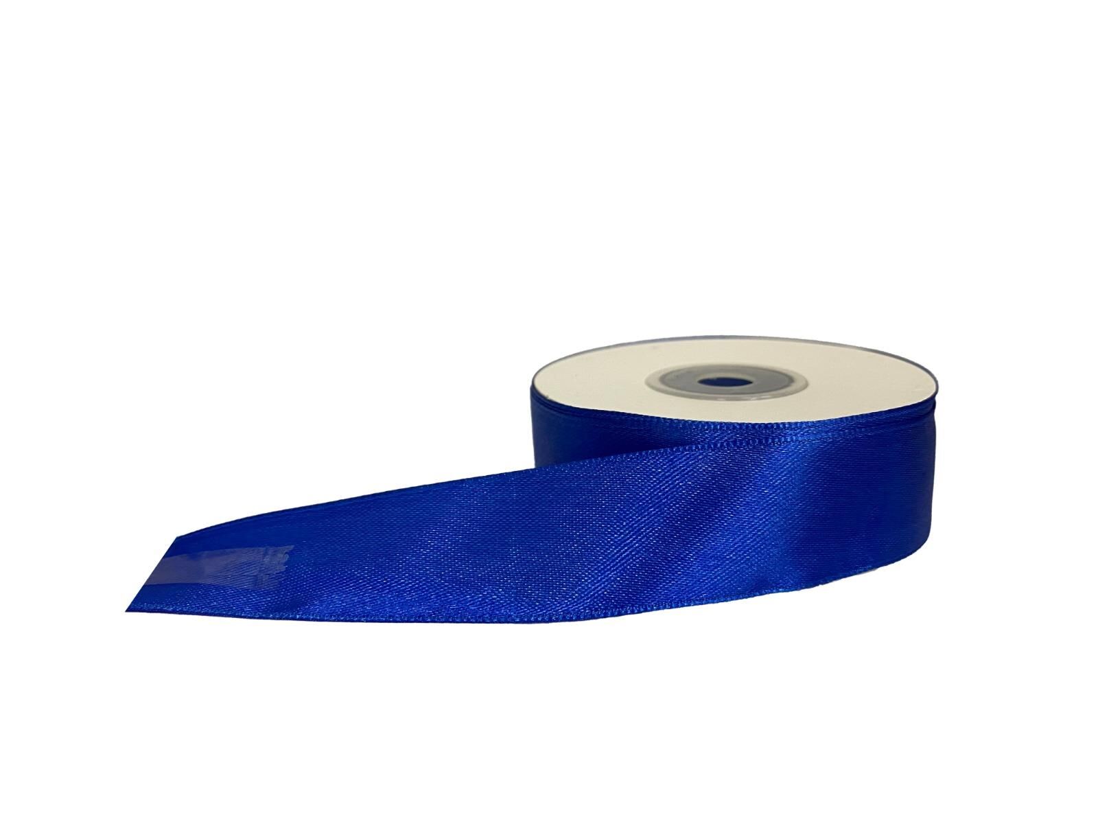 KURDELE SATEN SAKS MAVİ  2,5 CM 22 MT.