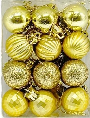 TOP SÜS 4 CM 24 LÜ ALTIN