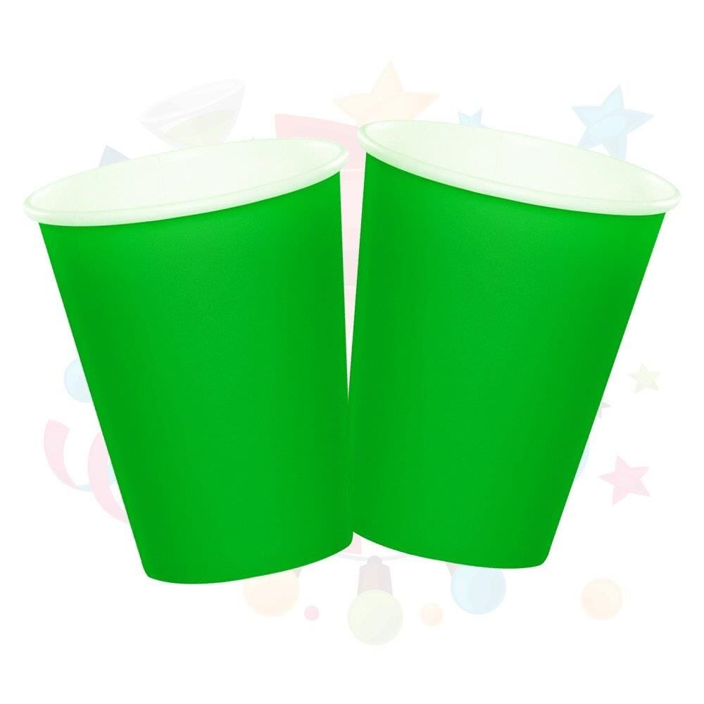 BARDAK KARTON TEMALI DÜZ YEŞİL