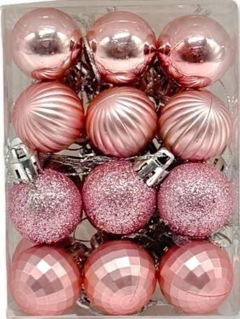 TOP SÜS 4 CM 24 LÜ PEMBE