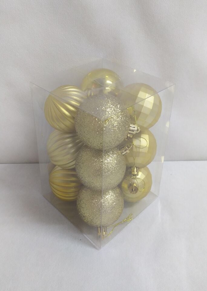 TOP SÜS 6 CM 12 LU ALTIN