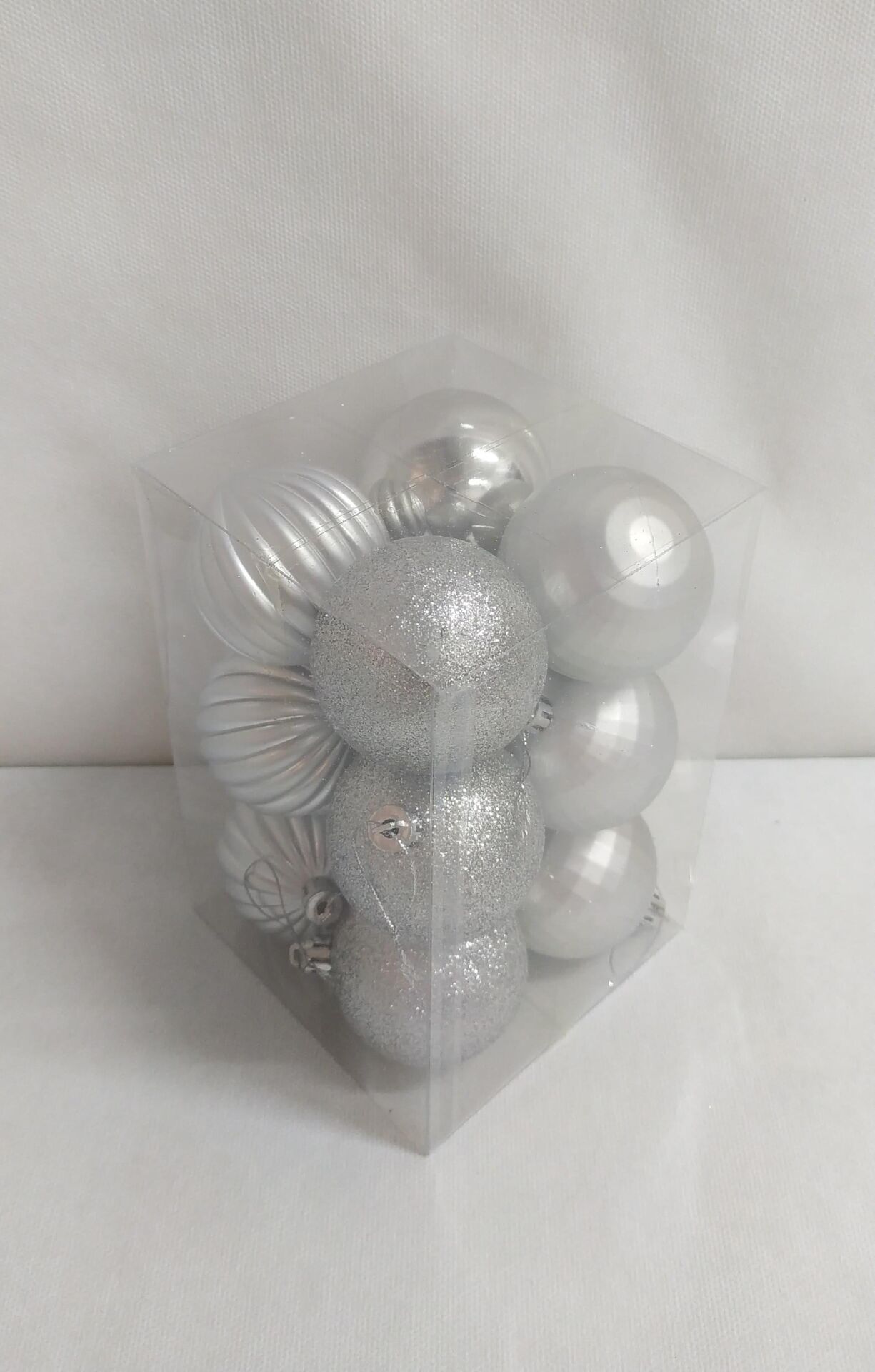 TOP SÜS 6 CM 12 LU GÜMÜŞ
