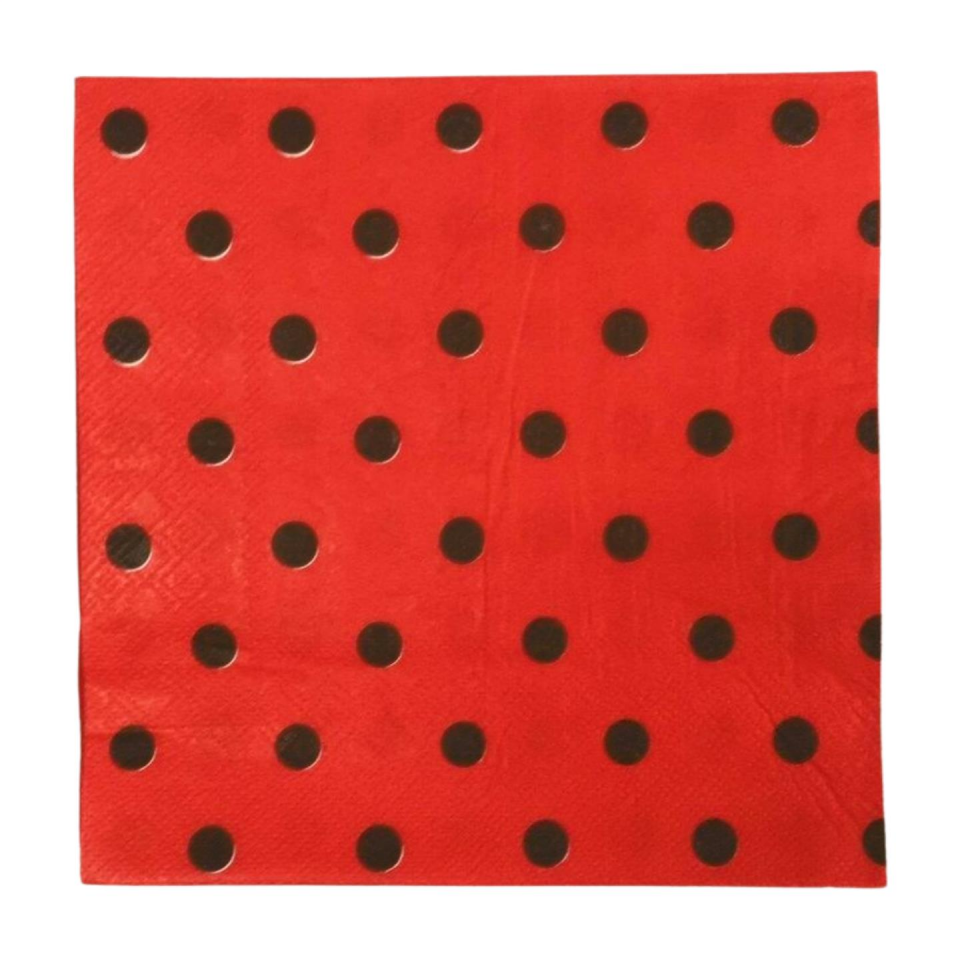 PEÇETE PUANTİYELİ 20 Lİ KIRMIZI SİYAH